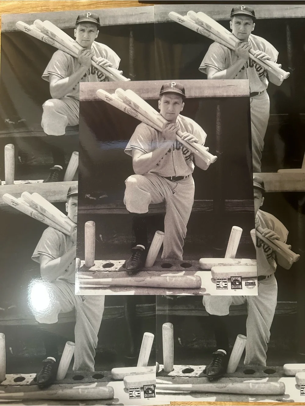 Ralph kiner Vintage Baseball Photo lot of 5 8x10s